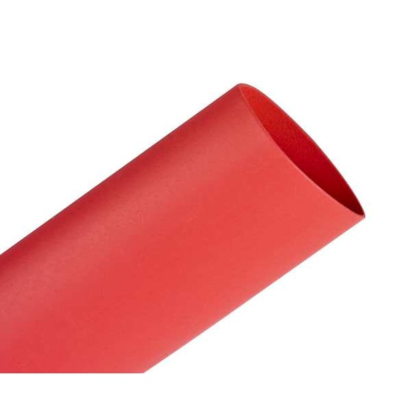 3M Heat Shrink Tube, Thin Wall, 2:1 I.D. Shrink Ratio, 0.75 in I.D. Before Shrinking, Red, 200 ft - FP301-3/4-200'-RED-SPOOL