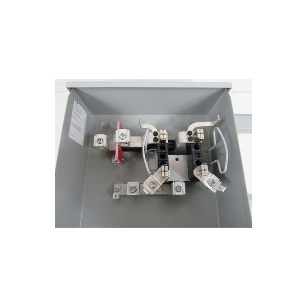 Eaton Meter Sockets Ringless 200A 600V 50/60Hz 1Ph 3Wire 4Jaws  NEMA Type 3R - 1008941CH