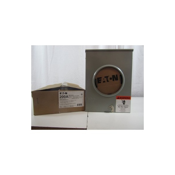 Eaton Meter Sockets Ringless 200A 600V 50/60Hz 1Ph 3Wire 4Jaws  NEMA 3R - UHIRS213BCVCH
