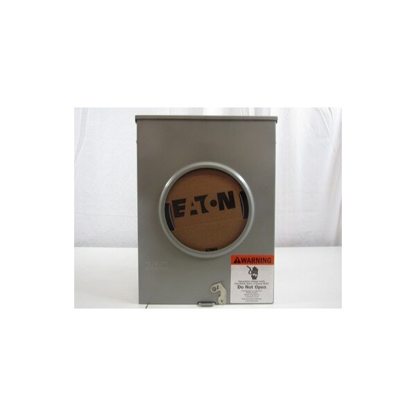 Eaton Meter Sockets Ringless 200A 600V 50/60Hz 1Ph 3Wire 4Jaws  NEMA 3R - UHIRS213BCVCH