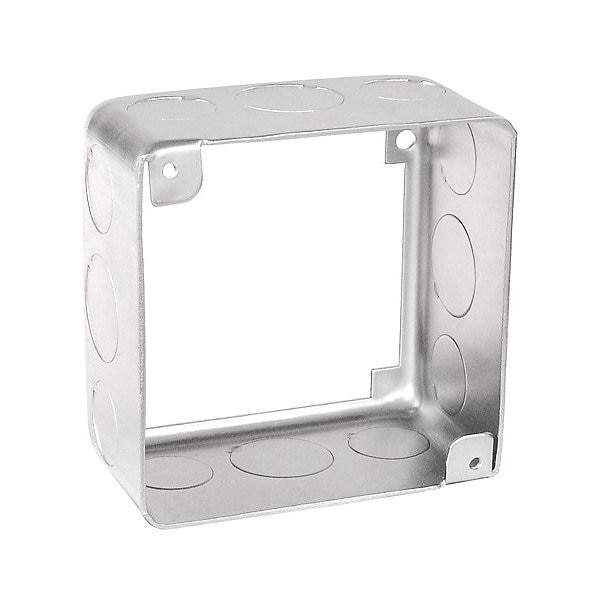 Southwire Electrical Box Hardware, 4 Gangs, 316 Stainless Steel, Square Box Type - 53151-SVTSS