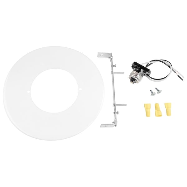 Southwire Conversion Kit For Pendant Fixtures White 8 In Od 3.75 In Id - CLC-800