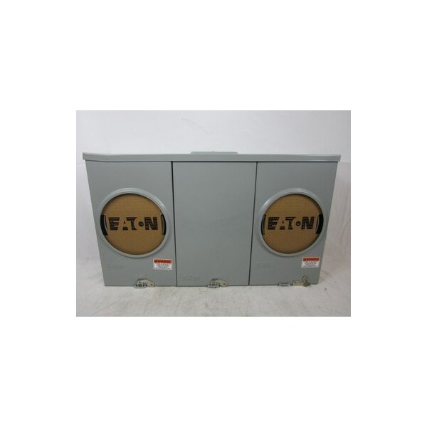 Eaton Meter Sockets Ringless 200A 600V 50/60Hz 1Ph 3Wire 4Jaws  NEMA Type 3R - 1008842CH