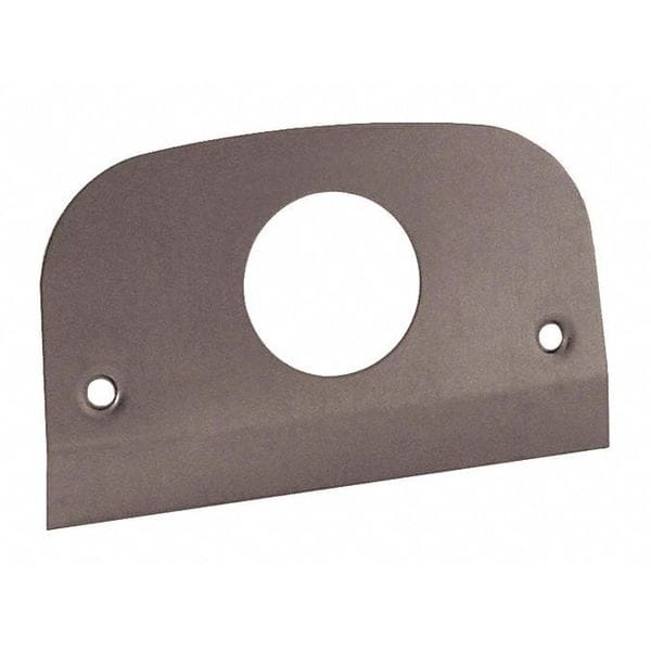 Raco Service Pedestal Single Receptacle Face Plate, Stainless Steel, Plates Box Type - 6312