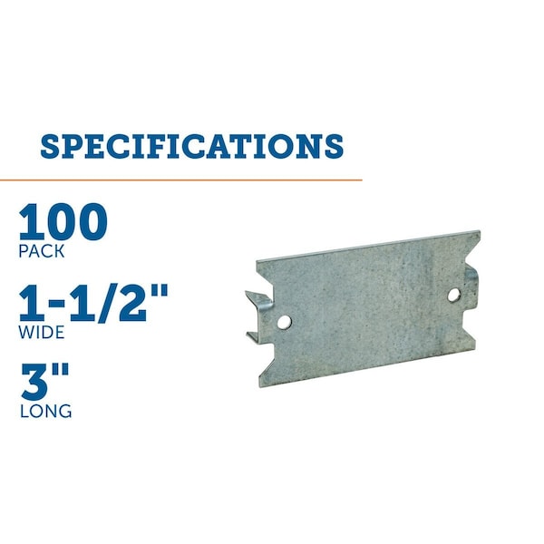 Southwire Cable Protection Plate, NOVAL Accessory, Steel - SP-3-MS