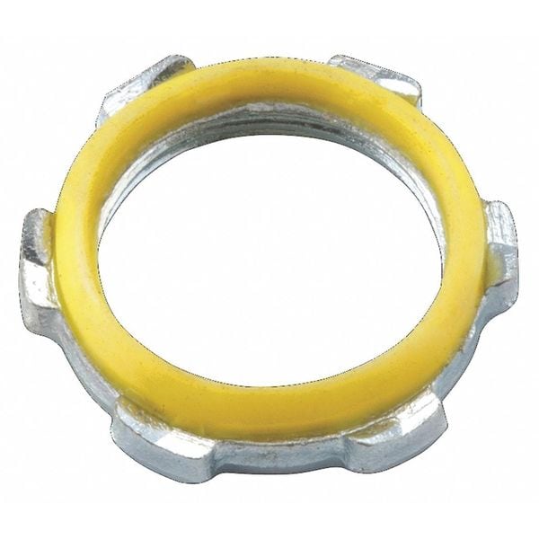 Raco Sealing LockNut for Threaded RMC/IMC, NOVAL Accessory, Zinc Plated Steel - 1202