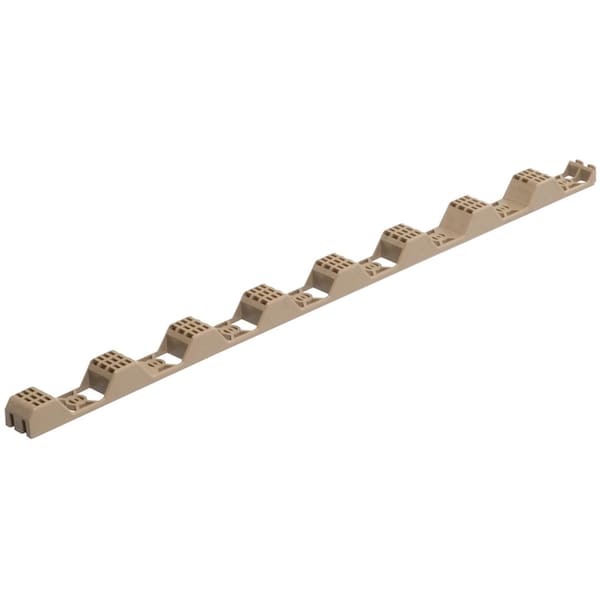Palram Suntuf 1-1/4 in. W X 24 in. L Plastic Horizontal Closure Strips Beige - 92770