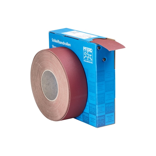 Pferd 2" Shop Roll - Resina/Resina Resistente - Rollo de 50 yardas - Óxido de Aluminio - Grit 240 - 47223