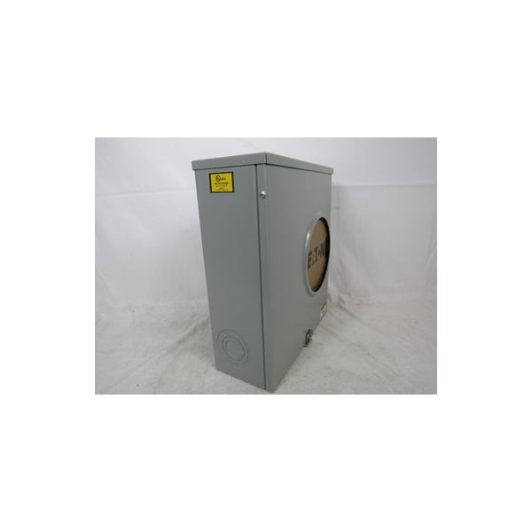 Eaton Meter Sockets Ringless 200A 600V 50/60Hz 1Ph 3Wire 4Jaws NEMA Type 3R - 1008617CH