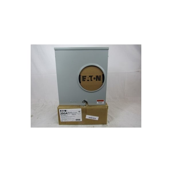 Eaton Meter Sockets Ringless 200A 600V 50/60Hz 1Ph 3Wire 4Jaws NEMA Type 3R - 1008617CH