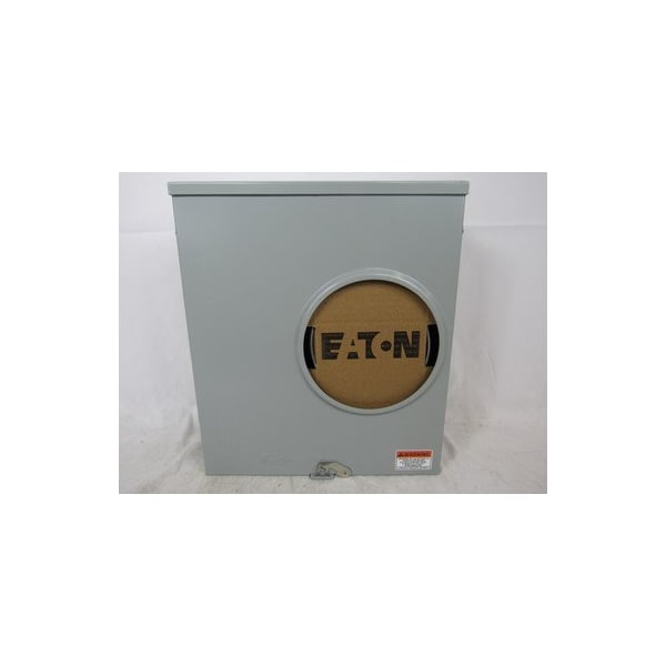 Eaton Meter Sockets Ringless 200A 600V 50/60Hz 1Ph 3Wire 4Jaws NEMA Type 3R - 1008617CH