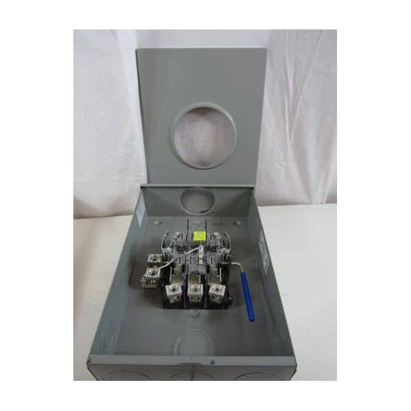 Eaton Meter Sockets Ringless 200A 600V 50/60Hz 3Ph 4Wire 7Jaws  NEMA 3R - 1007670ECH