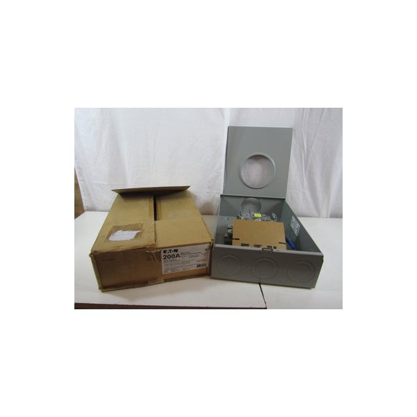 Eaton Meter Sockets Ringless 200A 600V 50/60Hz 3Ph 4Wire 7Jaws  NEMA 3R - 1007670ECH