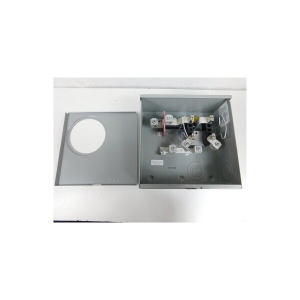 Eaton Meter Sockets Ringless 200A 600V 50/60Hz 1Ph 3Wire 4Jaws - UTRS223AFLCH