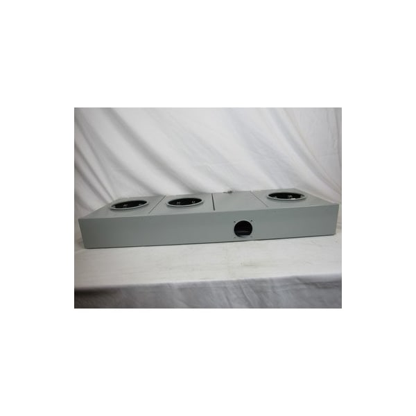 Eaton Meter Sockets Ring-Type 100A 600V 1Ph 3 Positions 3Wire 5Jaws  Residential - U3R1121BCRCH