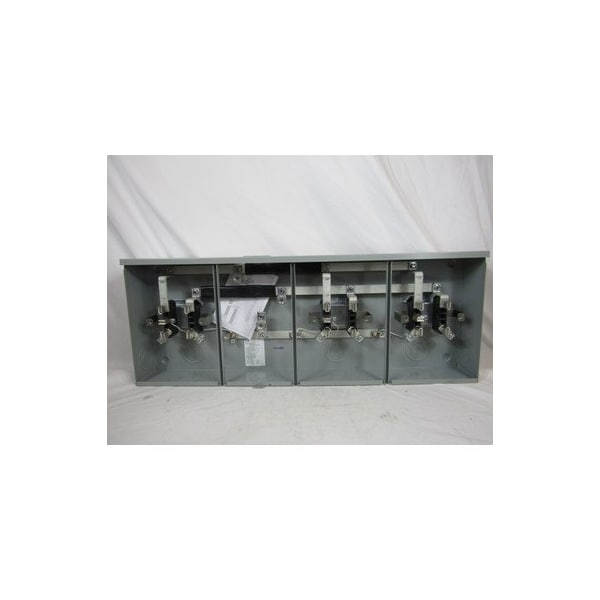 Eaton Meter Sockets Ring-Type 100A 600V 1Ph 3 Positions 3Wire 5Jaws  Residential - U3R1121BCRCH