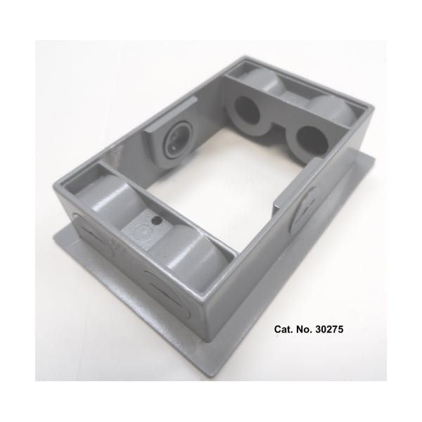 Mulberry Extension, 1 Gang, Aluminum, Flanged Style Take Off Box Type - 30275