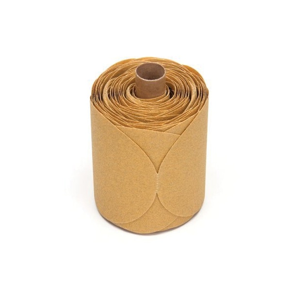 3M Stikit Gold Disc Roll, 01491, 8 pulgadas, P120A, 125PK - 7000118772