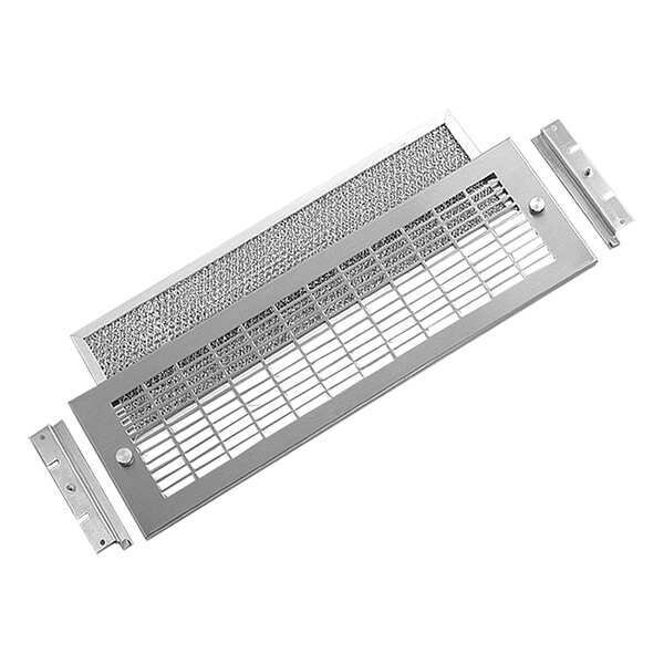 Nvent Hoffman Exhaust Grill and Filter, 16 Gangs, Steel - AEXGR275