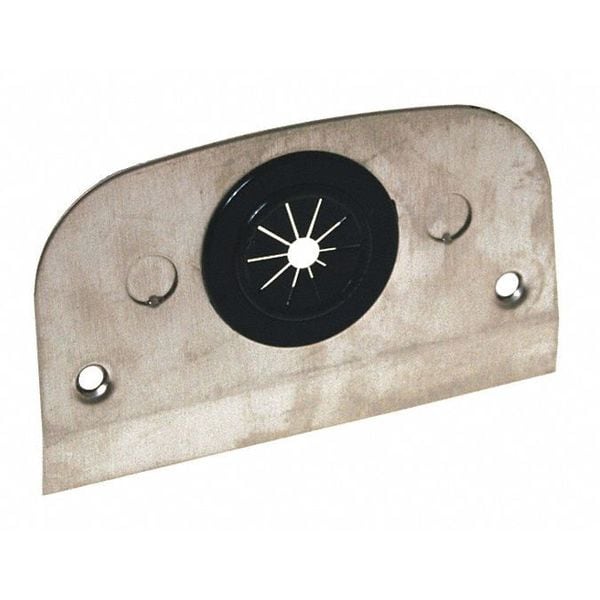Raco Service Pedestal Telephone Face Plate, Stainless Steel, Plates Box Type - 6311