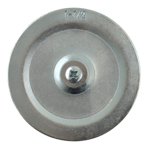 Brah Electric 1.5 Knock-Out Filer with 3 piece, gasketed, with center hole - KOFG-1-50-BP