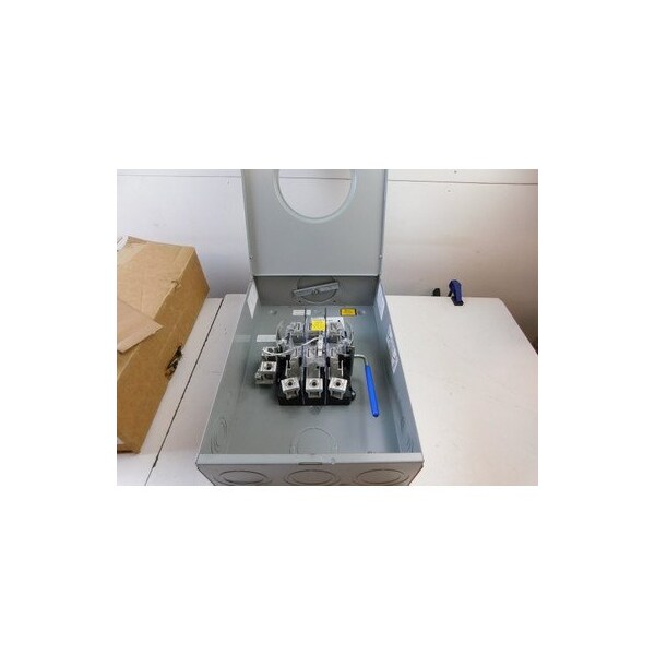 Eaton Meter Sockets Ringless 200A 600V 50/60Hz 3Ph 4Wire 7Jaws  NEMA 3R - UTE7213UFLCH
