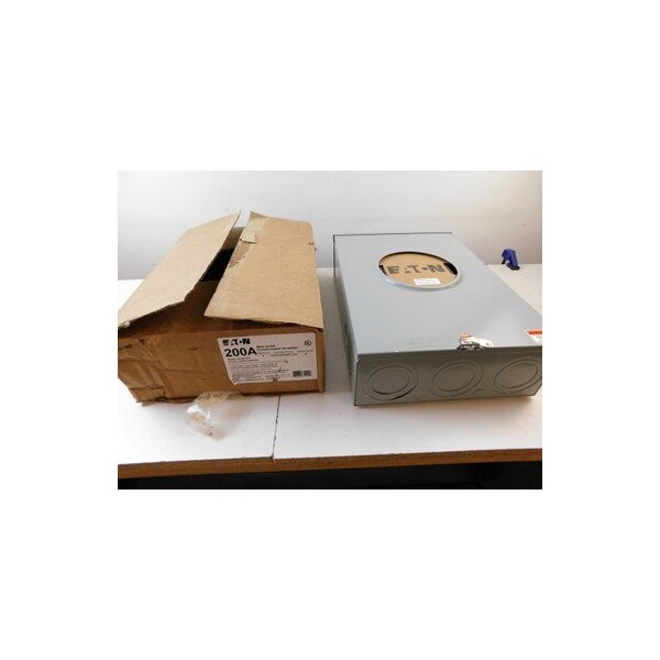 Eaton Meter Sockets Ringless 200A 600V 50/60Hz 3Ph 4Wire 7Jaws  NEMA 3R - UTE7213UFLCH