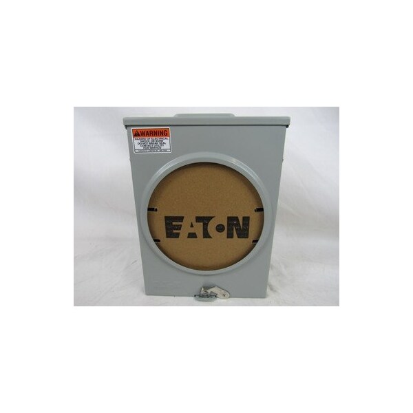 Eaton Meter Sockets Ringless 150A 600V 50/60Hz 1Ph 3Wire 4Jaws NEMA Type 3R - 1004326DCH