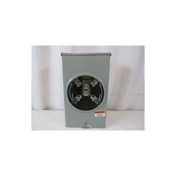 Eaton Meter Sockets Ringless 200A 600V 50/60Hz 1Ph 3Wire 4Jaws NEMA Type 3R - UTRS202BFLCH