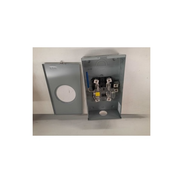 Eaton Meter Sockets Ringless 200A 600V 50/60Hz 1Ph 3Wire 4Jaws NEMA 3R - UTE4203BCH