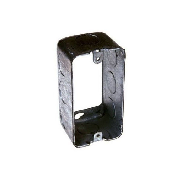 Racoorporated Electrical Box Hardware, 13 cu in, Outlet Box Type, Steel - 665
