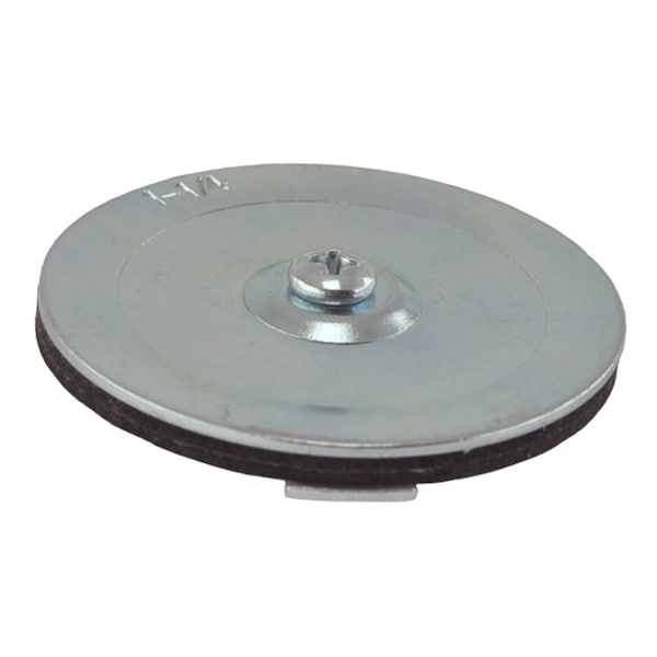 Brah Electric 1.25 Knock-Out Filer with 3 piece with center hole - KOF-1-25-BP