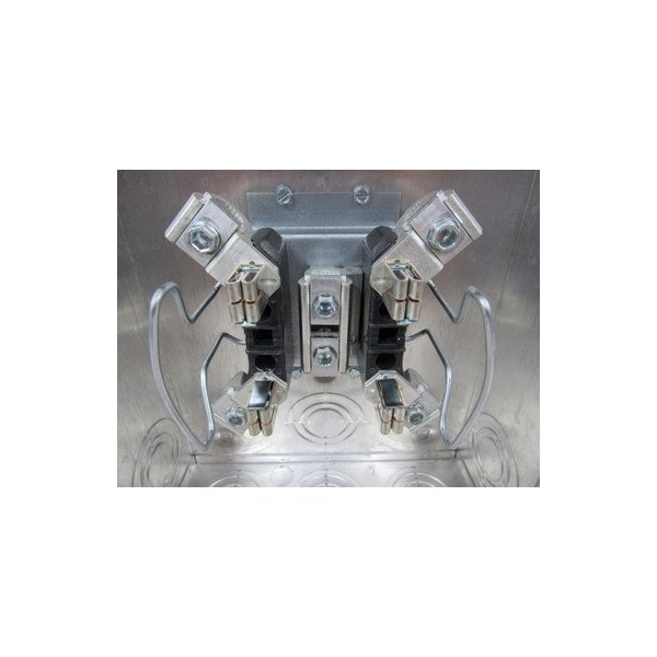 Eaton Meter Sockets Ringless 200A 600V 50/60Hz 1Ph 3Wire 4Jaws  NEMA Type 3R - UATRS213CFLCH