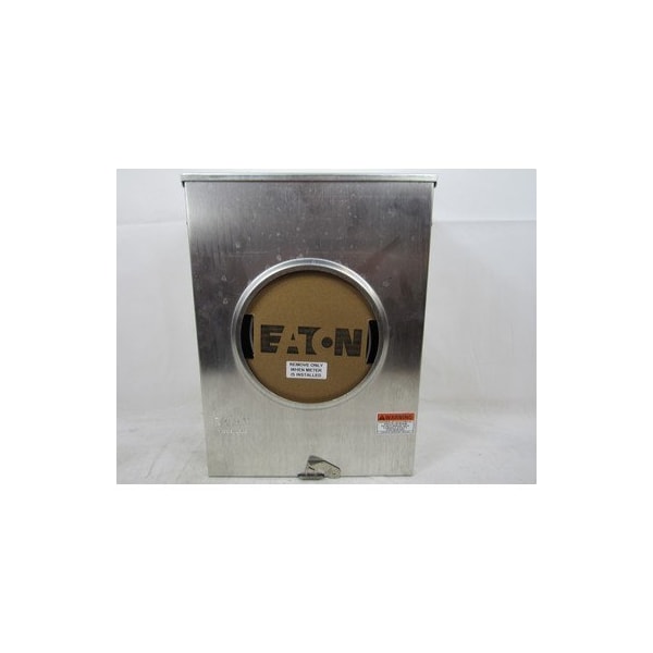 Eaton Meter Sockets Ringless 200A 600V 50/60Hz 1Ph 3Wire 4Jaws  NEMA Type 3R - UATRS213CFLCH