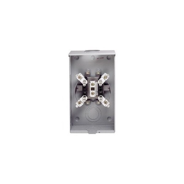 Eaton Meter Sockets Ringless 200A 600V 50/60Hz 1Ph 3Wire 4Jaws - UHTRS202BCH