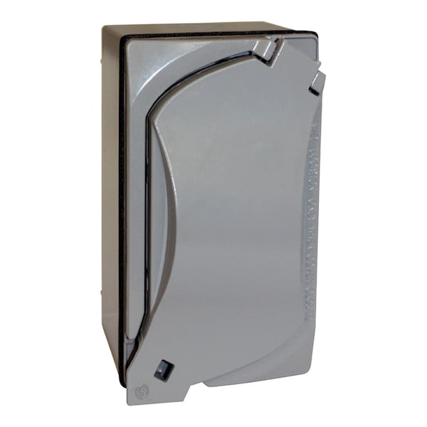 Sigma Engineered Solutions Receptacle Kit, 1 Gang, Die-Cast Metal - 16449