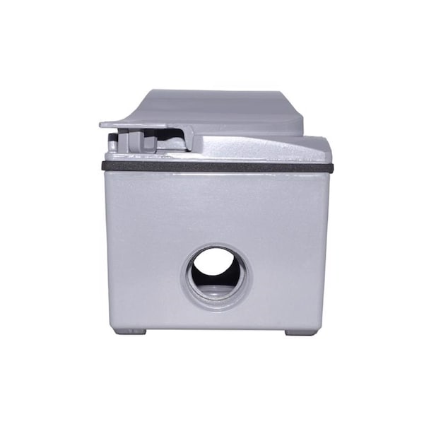 Sigma Engineered Solutions Receptacle Kit, 1 Gang, Die-Cast Metal - 16449