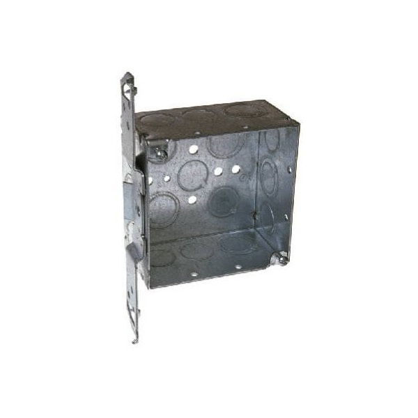 Racoorporated Electrical Box, 30.3 cu in, Square Box Type, Steel - 8235