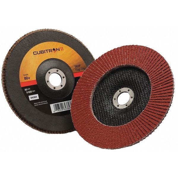 Disco de láminas 3M Cubitron, Tipo 27, 7" dia., 80 Grit - 7100104890