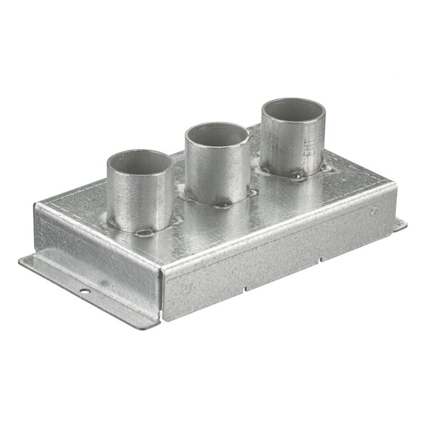 Hubbell Wiring Device-Kellems Recessed 8" Series, Replacement Fitting Box, (3) 1" EMT - S1R8JNC4