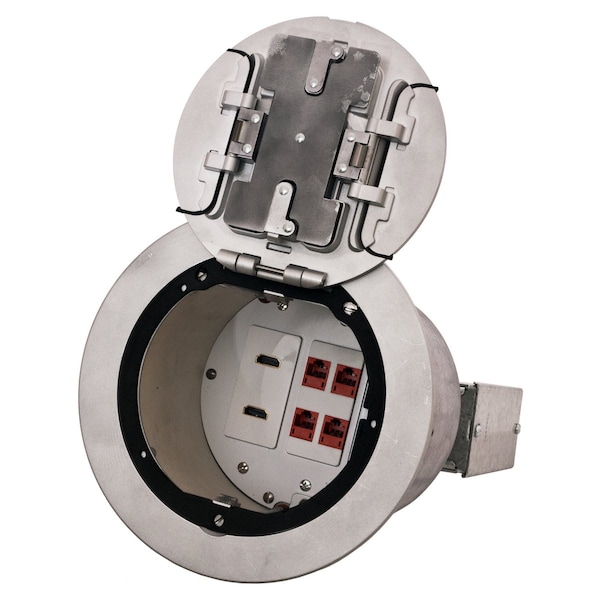Hubbell Wiring Device-Kellems Base Units S1R6PTWZALU - S1R6PTWZALU