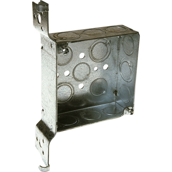 Raco Electrical Box, 21 cu in, Wall Box Type, 2 Gangs, Steel - 8196