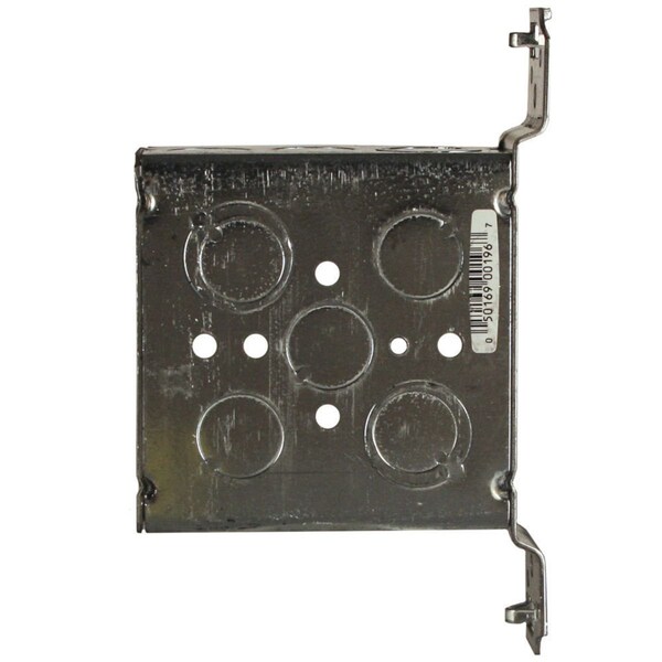 Raco Electrical Box, 21 cu in, Wall Box Type, 2 Gangs, Steel - 8196