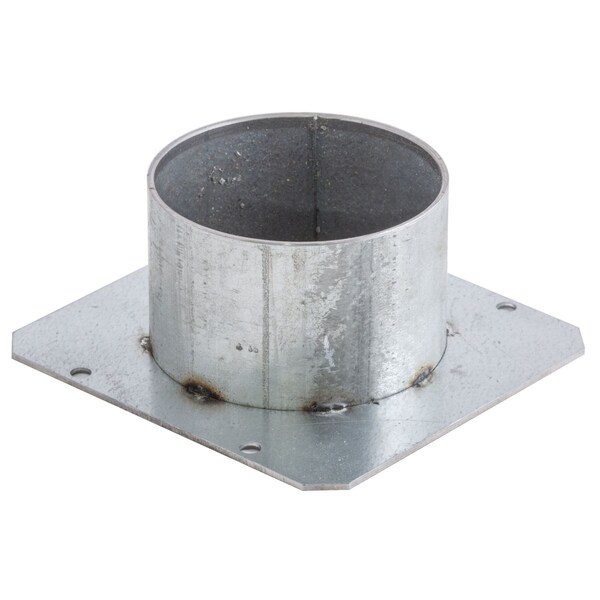 Hubbell Wiring Device-Kellems Recessed 10" Series, Bottom Feed Plate, Center, 2-1/2" EMT - S1R10CBF250