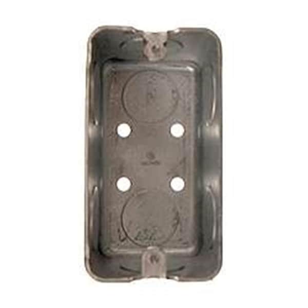 Hubbel Electric Raco Electrical Box, 13 cu in, Handy Box Type, 1 Gang, Steel - 8663