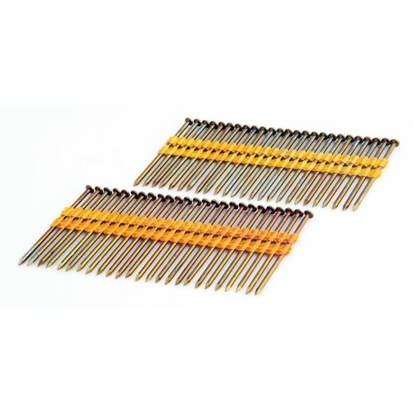 Workstationpro 3 in. Coated - Plastic Collated -Smooth shank -Brite .120 in. 2K Color Box - WO444371