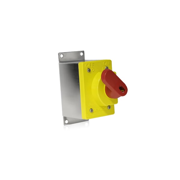 Leviton Electrical Box, 37.2 cu in, FD Box Type, 1 Gang, 18-8 Stainless Steel - FDSS1