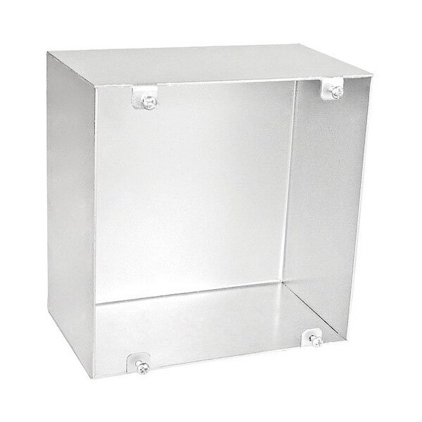 Southwire Electrical Box, 118 cu in, Square Box Type, 6 Gangs, Steel - 6350-BLNK