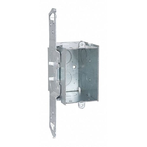 Bell Outdoor Electrical Box, 12.5 cu in, Switch Box Type, 1 Gang, Steel - 545