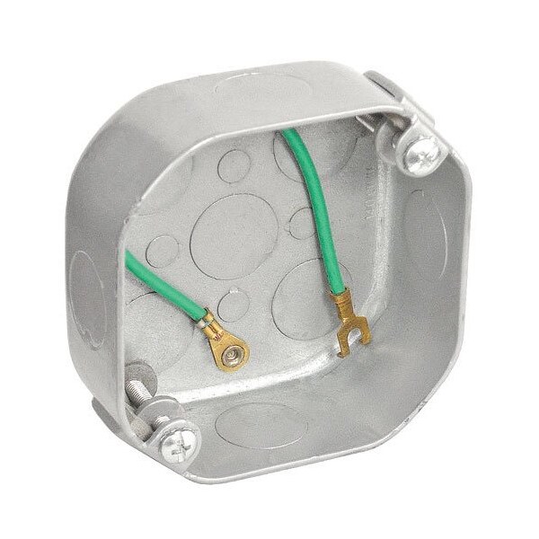 Southwire Electrical Box, 20 cu in, Octagon Box Type, Steel - 54171-FANNBWP
